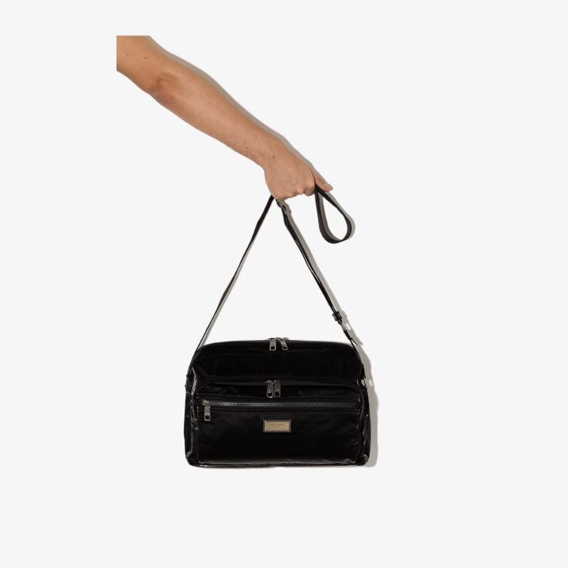 Black Samboil Messenger Bag