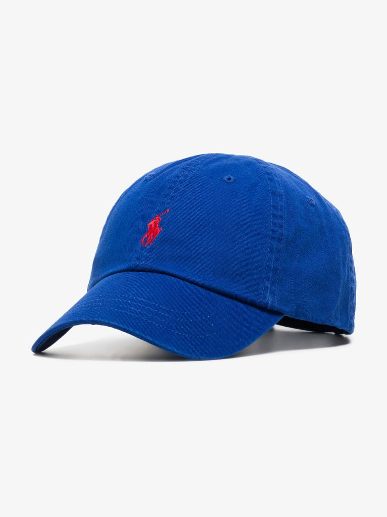 Blue Classic Polo Pony Cap