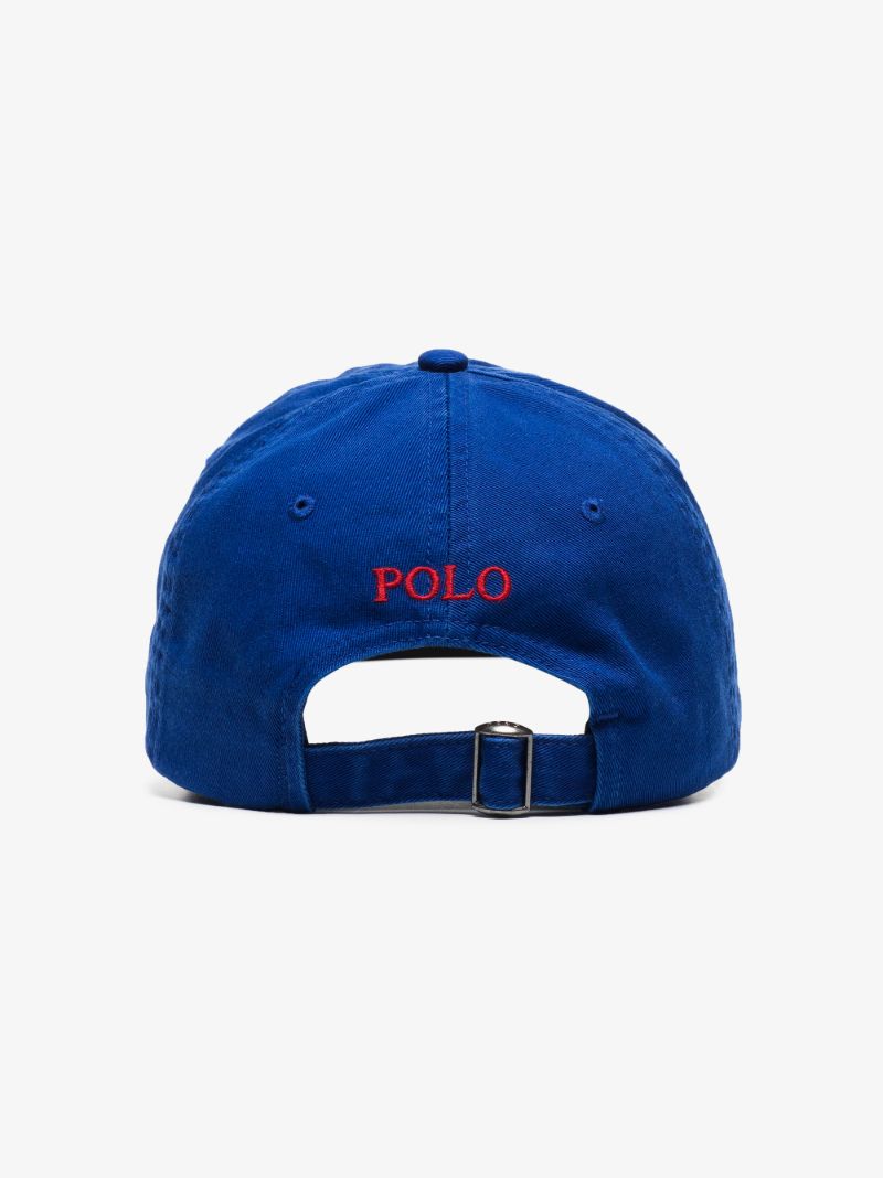 Blue Classic Polo Pony Cap