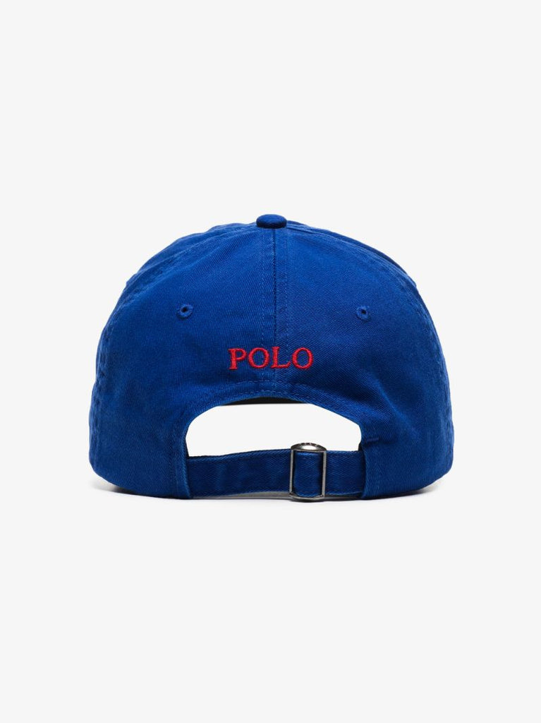 Blue Classic Polo Pony Cap