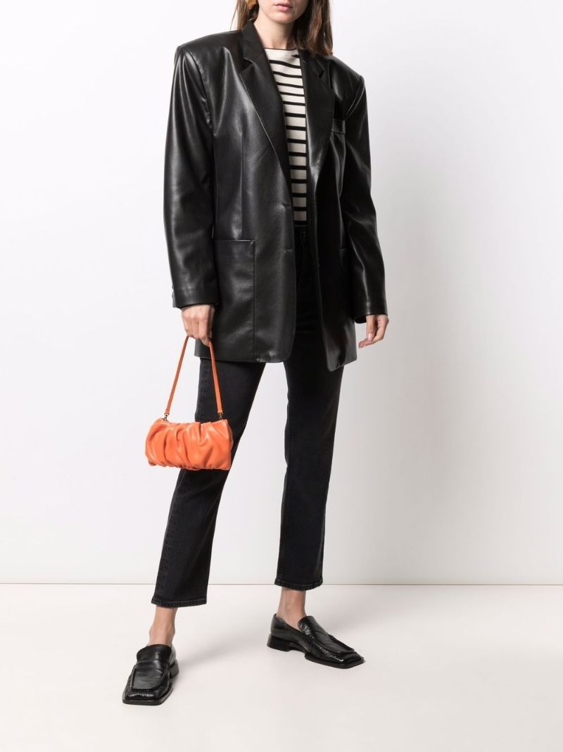 Black Riley High-rise Slim Crop Jeans