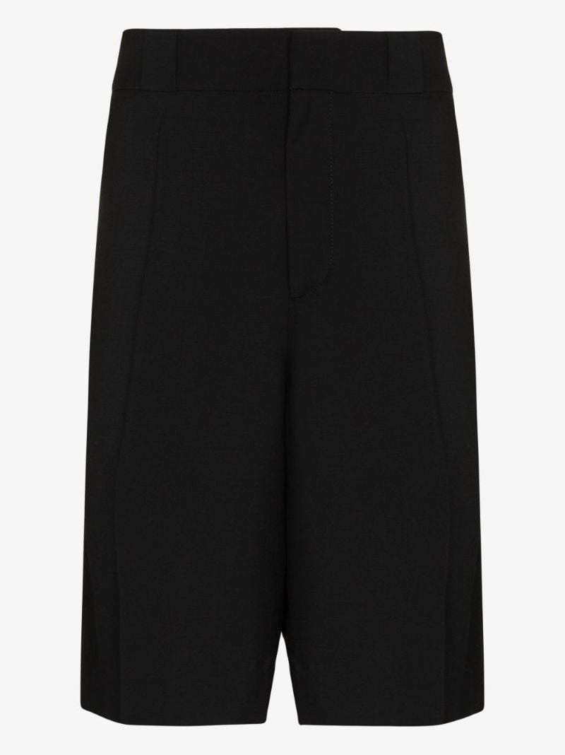 Tailored Wool Shorts