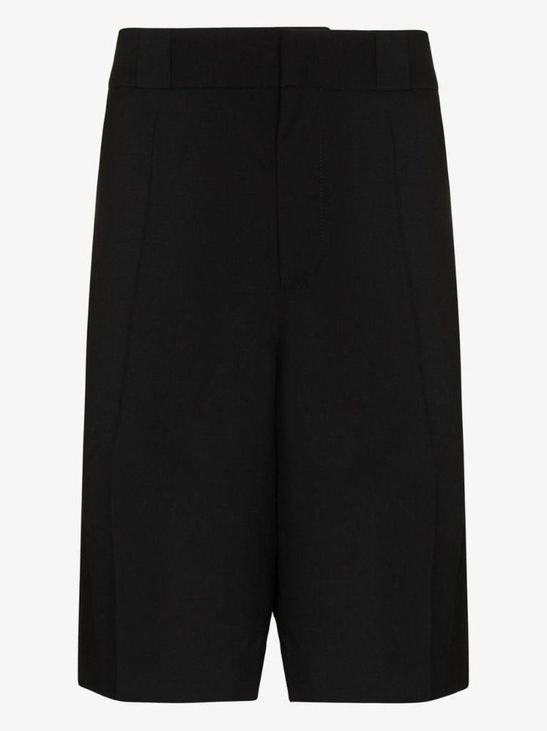 Tailored Wool Shorts