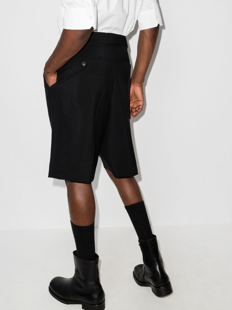 Tailored Wool Shorts