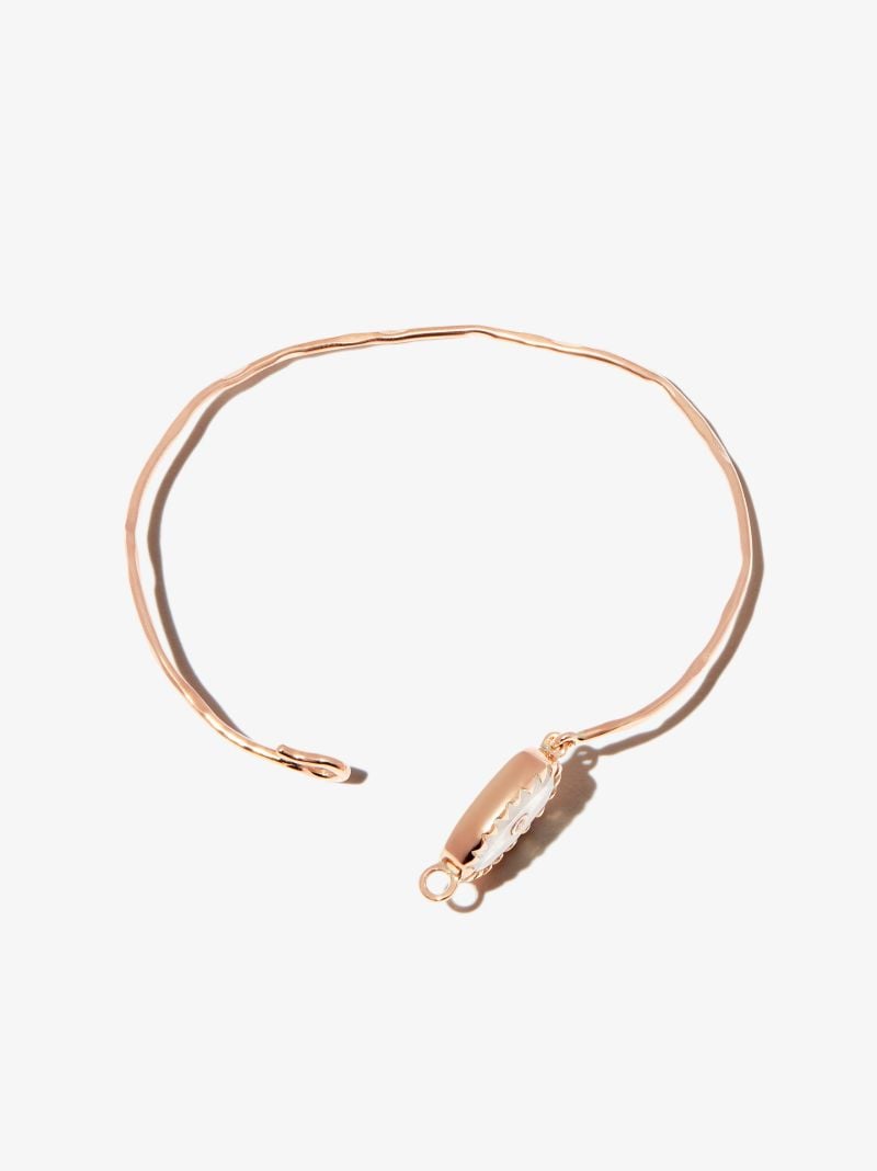 9k Rose Gold Orso No.1 Moonstone Diamond Bracelet