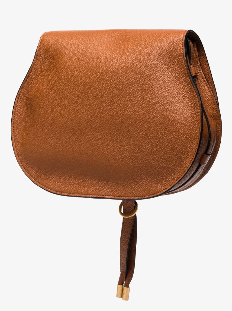Brown Marcie Leather Cross Body Bag