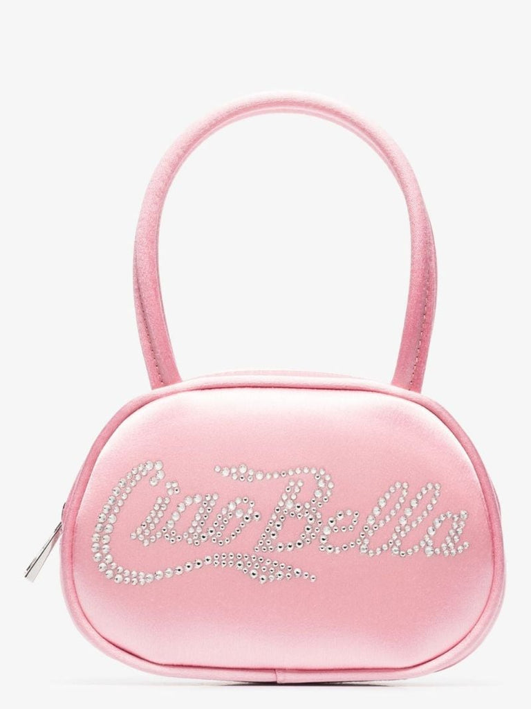 Pink Ciao Bella Crystal Silk Mini Bag