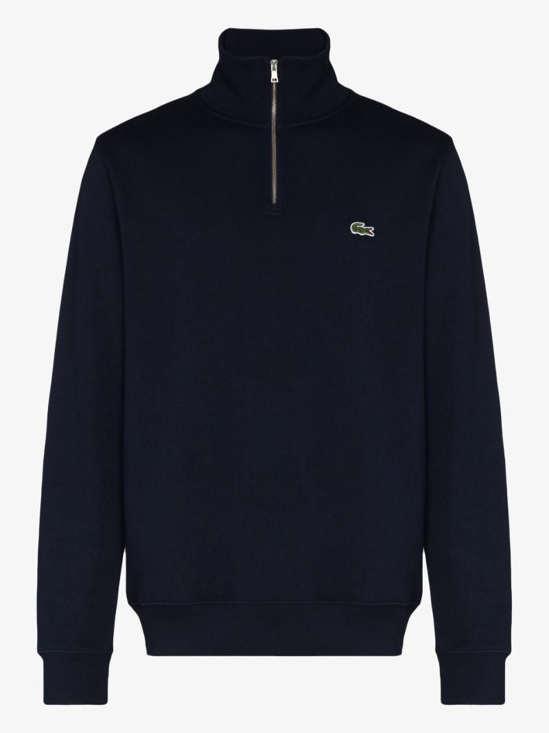 Half-zip Cotton Sweatshirt