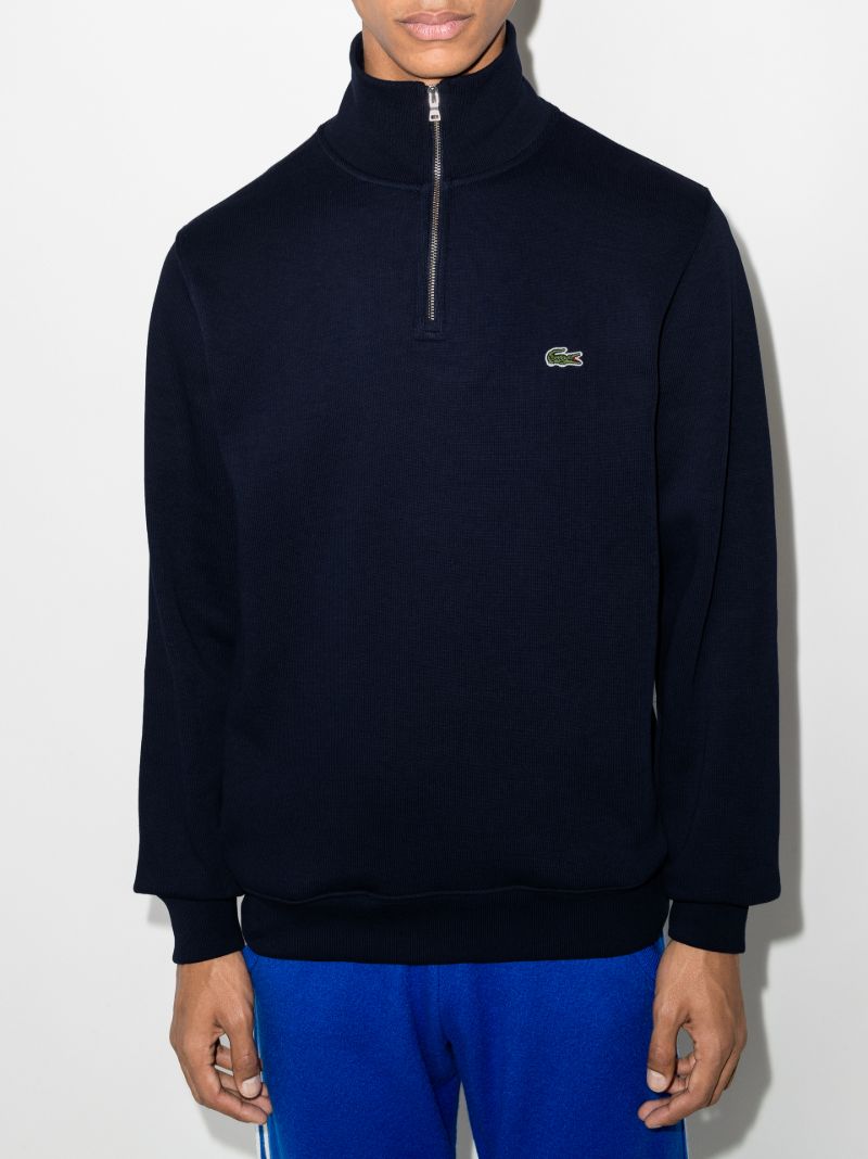 Half-zip Cotton Sweatshirt