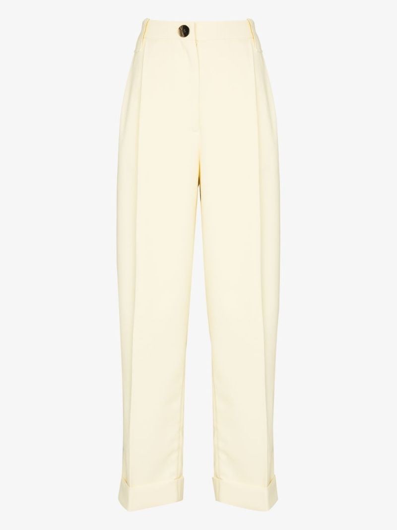 High Waist Darted Trousers