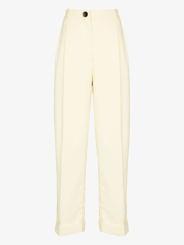High Waist Darted Trousers