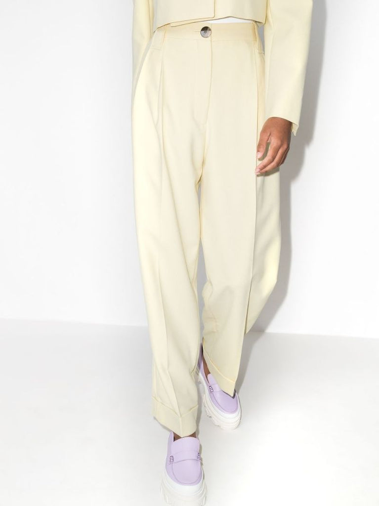 High Waist Darted Trousers