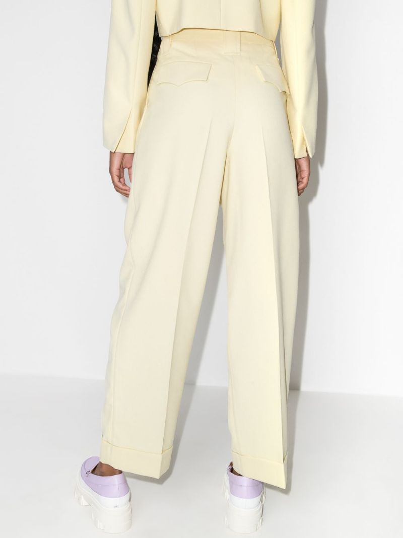 High Waist Darted Trousers