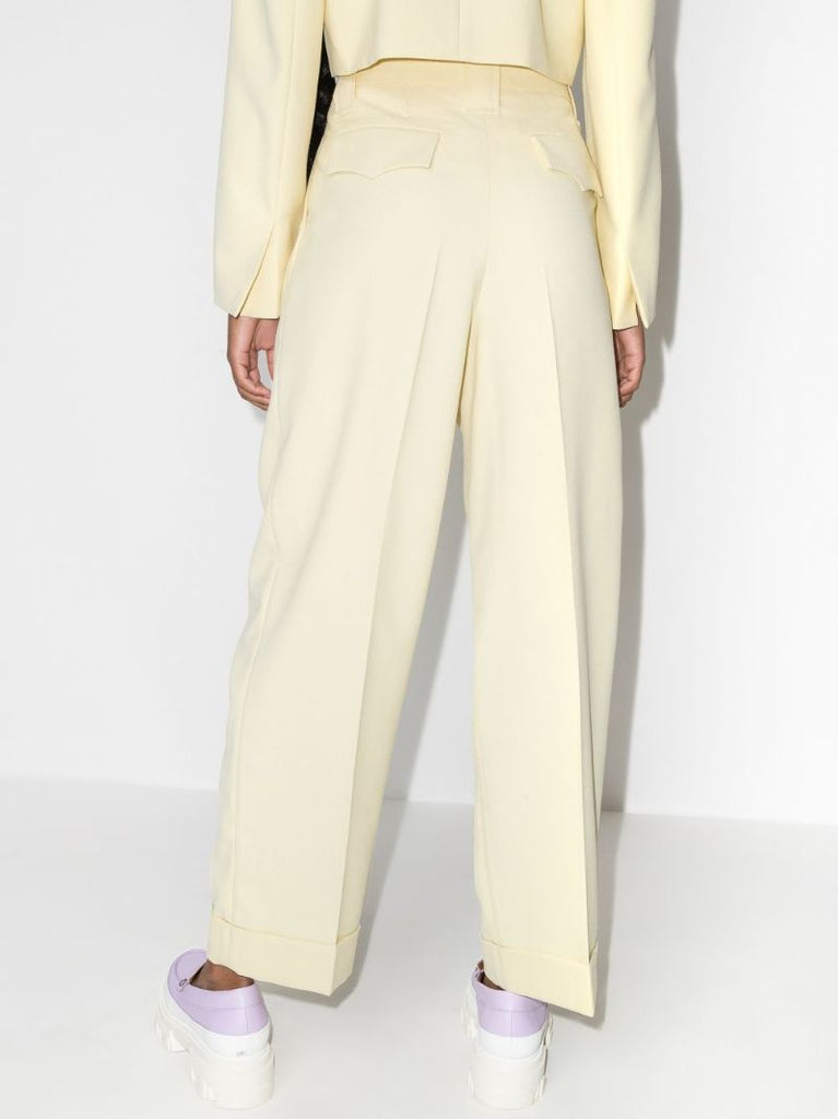 High Waist Darted Trousers