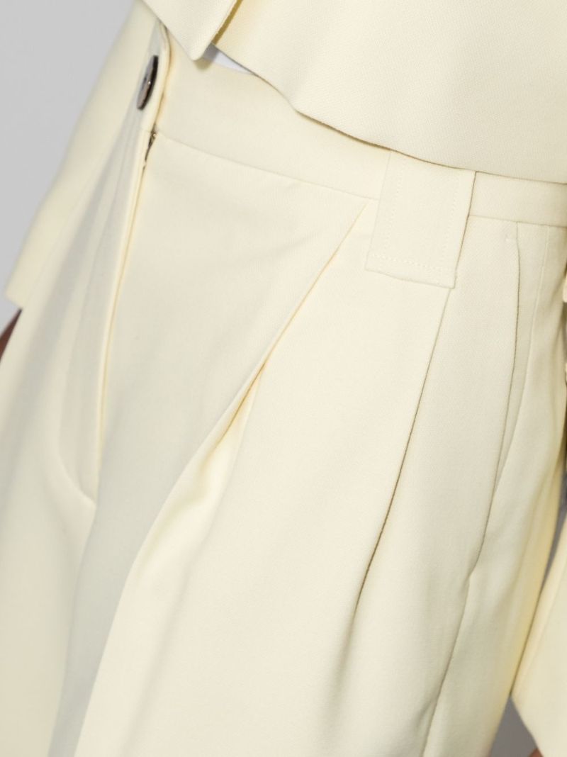 High Waist Darted Trousers