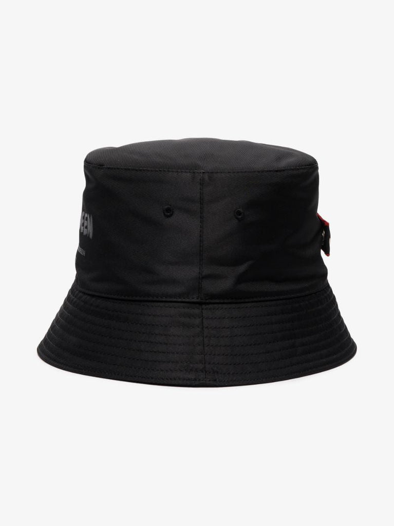Black Graffiti Logo Bucket Hat