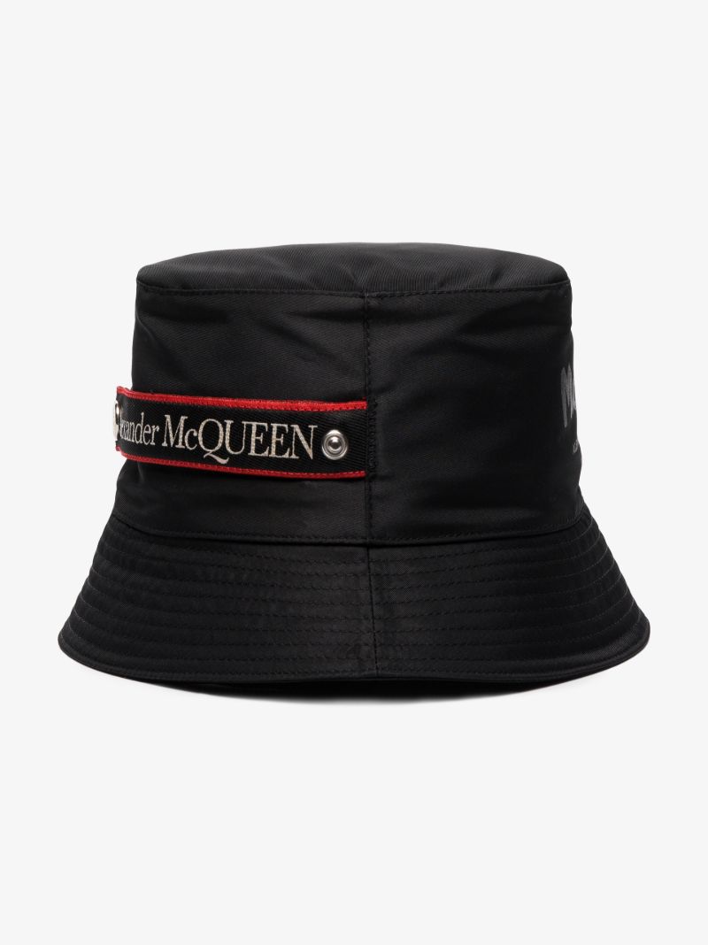 Black Graffiti Logo Bucket Hat