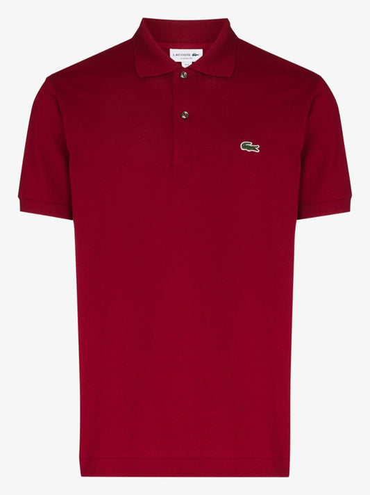 Logo Detail Cotton Polo Shirt