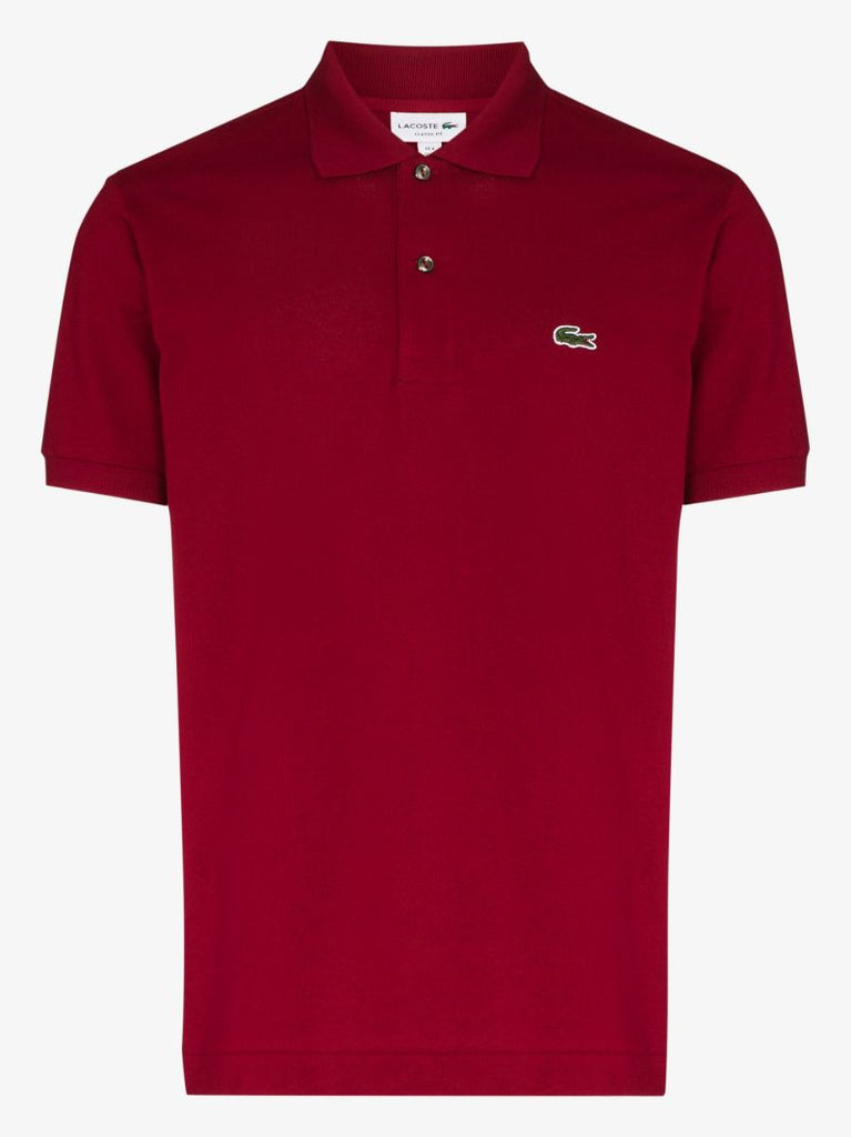 Logo Detail Cotton Polo Shirt