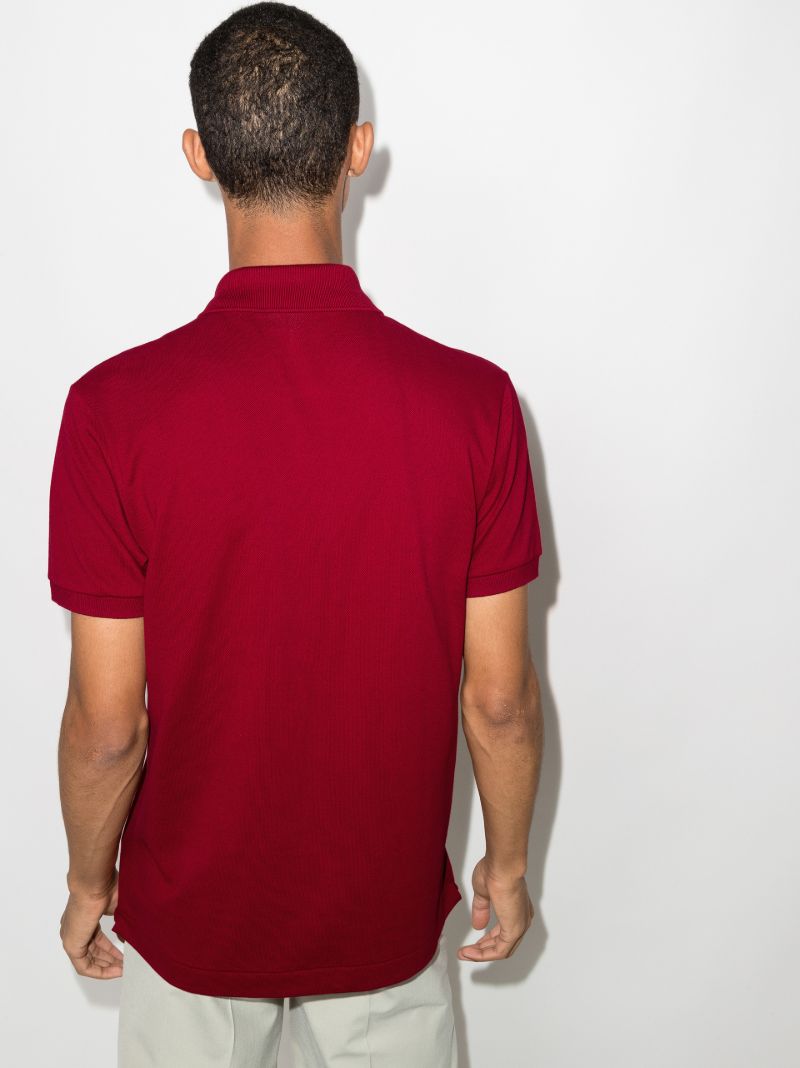 Logo Detail Cotton Polo Shirt
