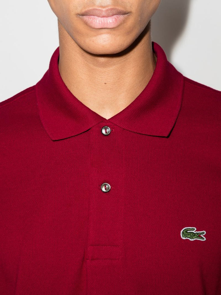 Logo Detail Cotton Polo Shirt