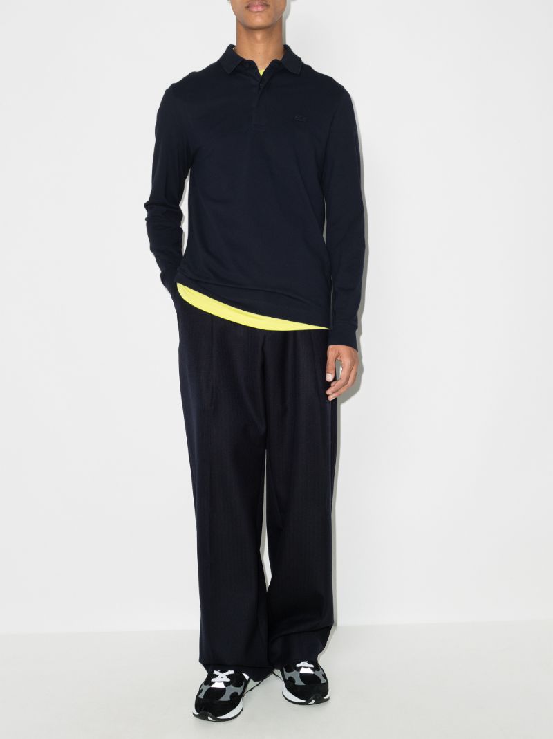 Paris Long Sleeve Polo Shirt