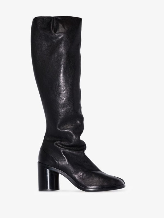 Black Tabi 100 Knee-high Boots