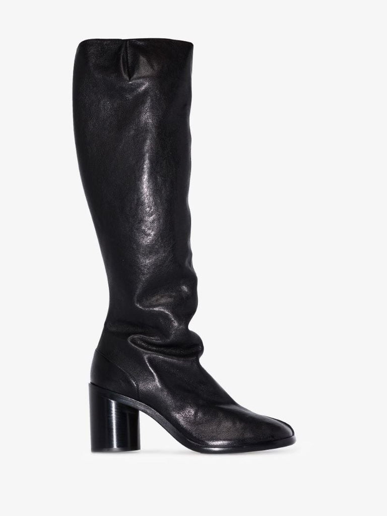Black Tabi 100 Knee-high Boots
