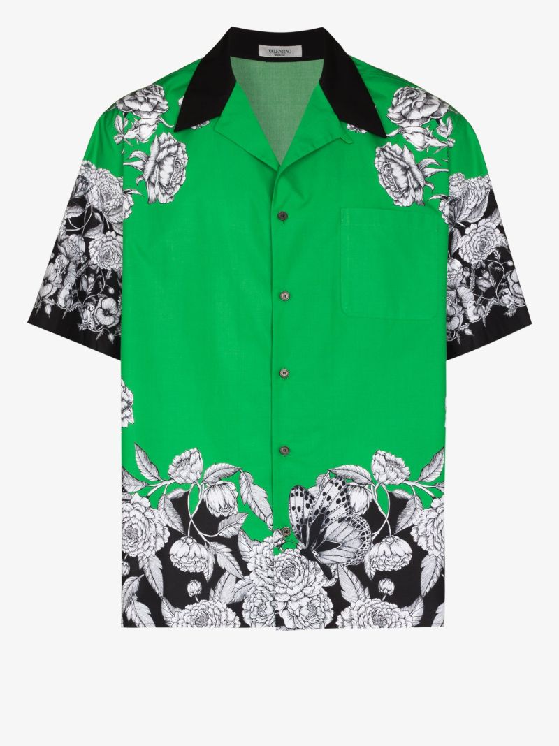 Floral Print Cotton Shirt