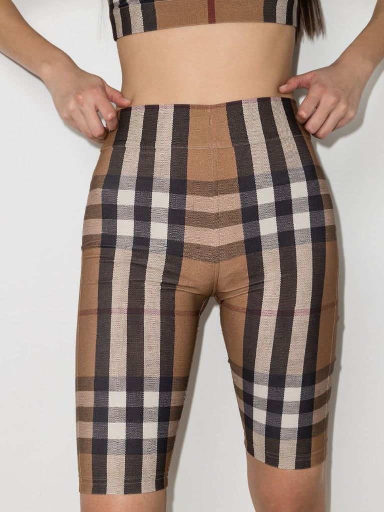 Andrea Vintage Check Cycling Shorts