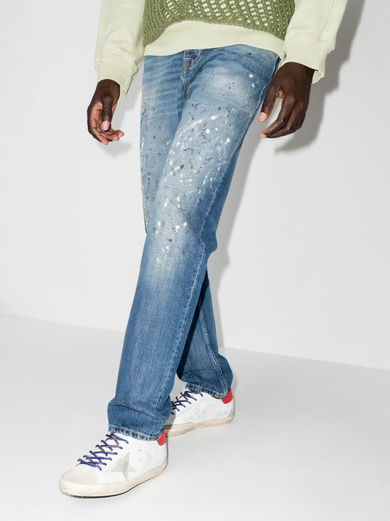 White Super-star Leather Sneakers