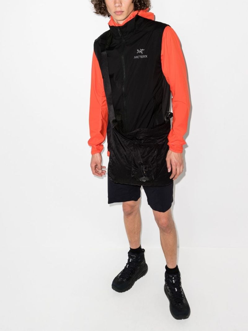 Logo-detail Zip-up Gilet