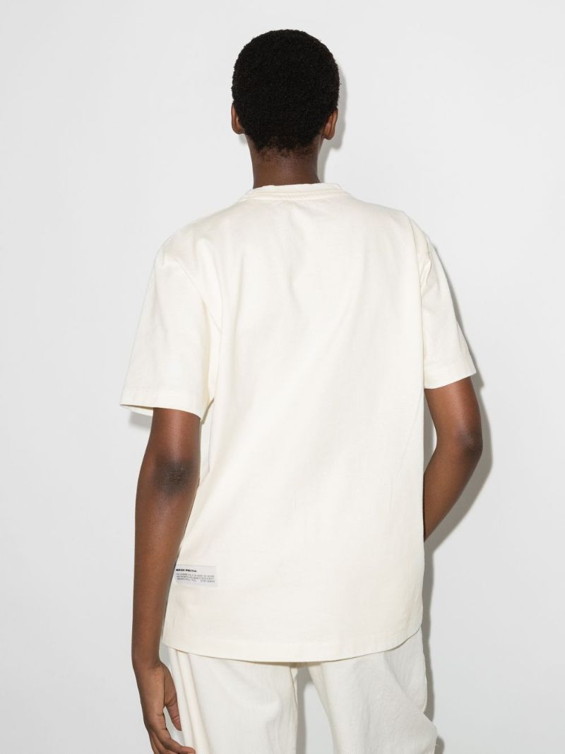 Censored Heron Print Oversized T-shirt