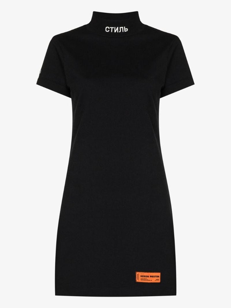 Ctnmb High Neck Mini Dress