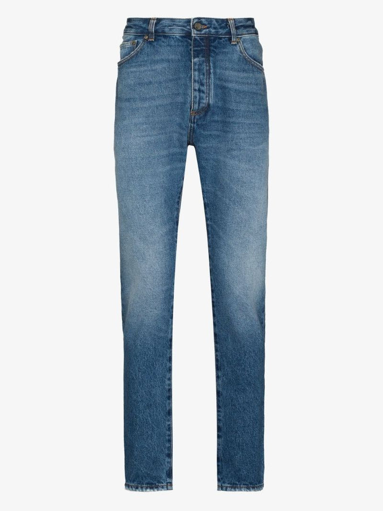 Bandana Pocket Straight Leg Jeans