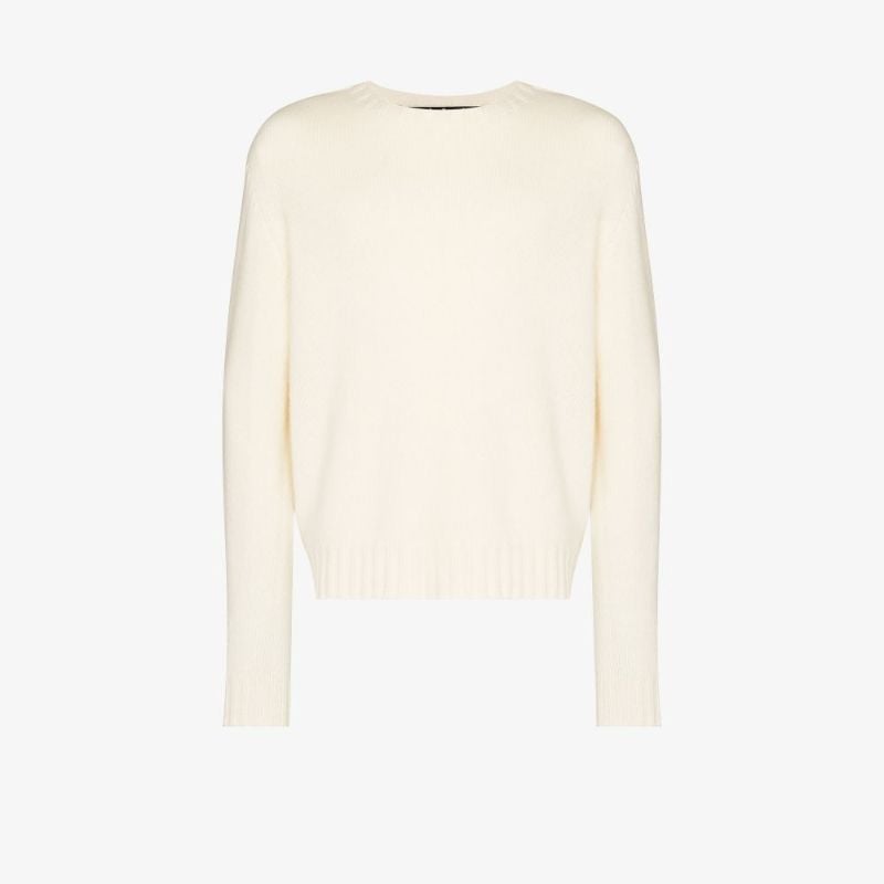 Curved Logo Sweater