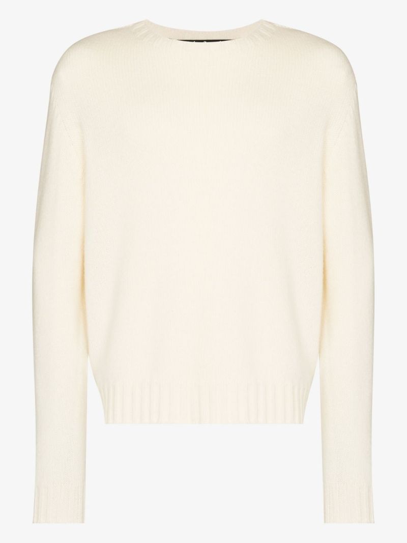 Curved Logo Sweater
