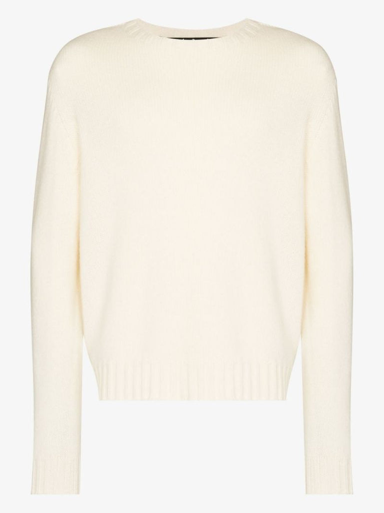 Curved Logo Sweater