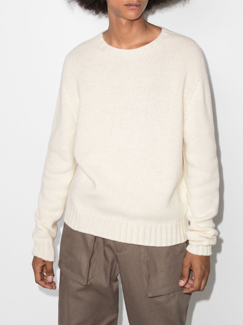 Curved Logo Sweater