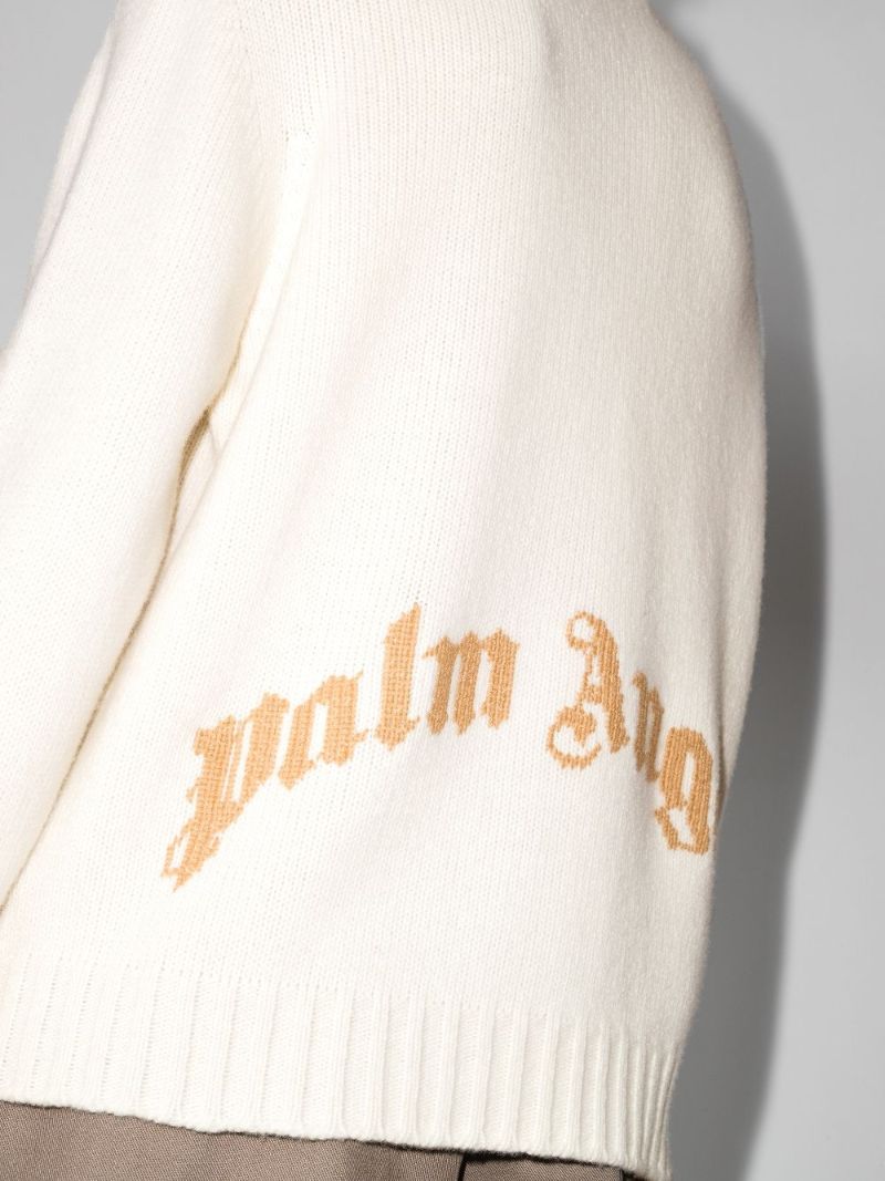 Curved Logo Sweater