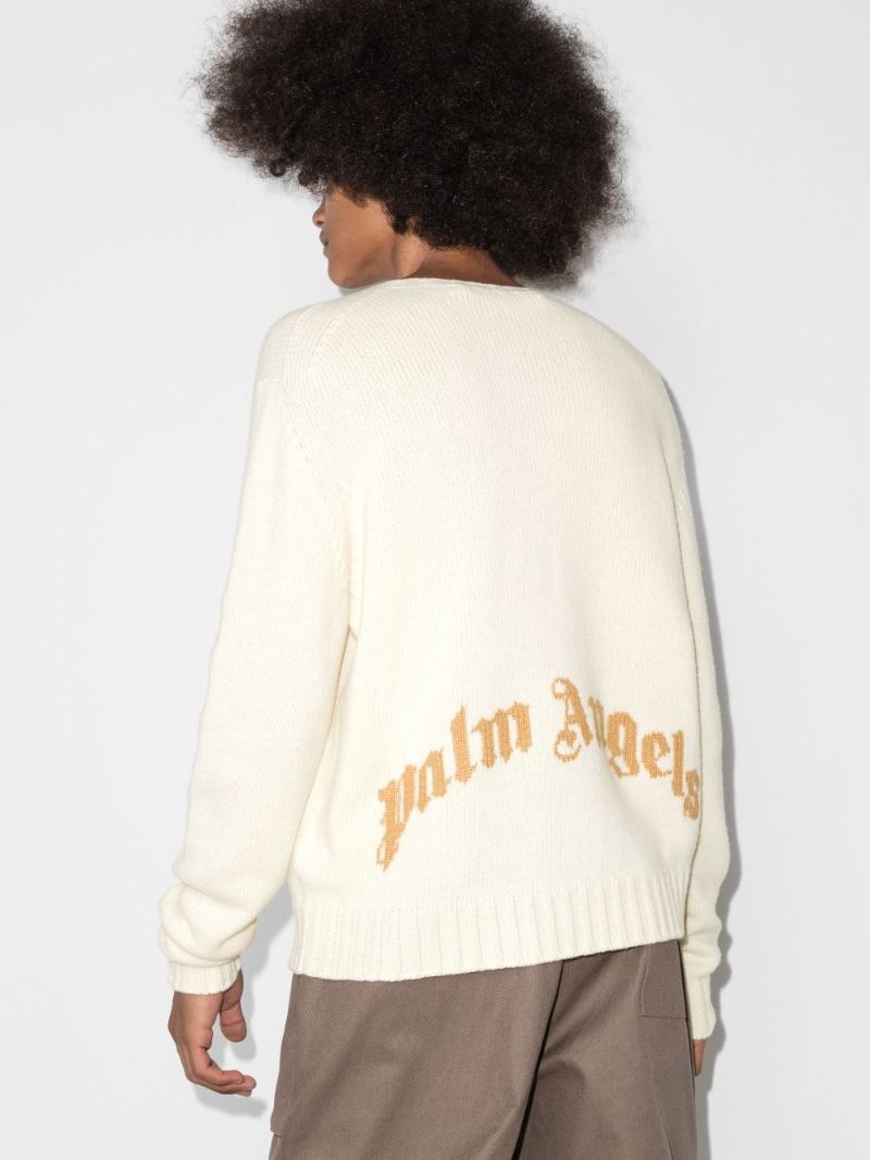 Curved Logo Sweater