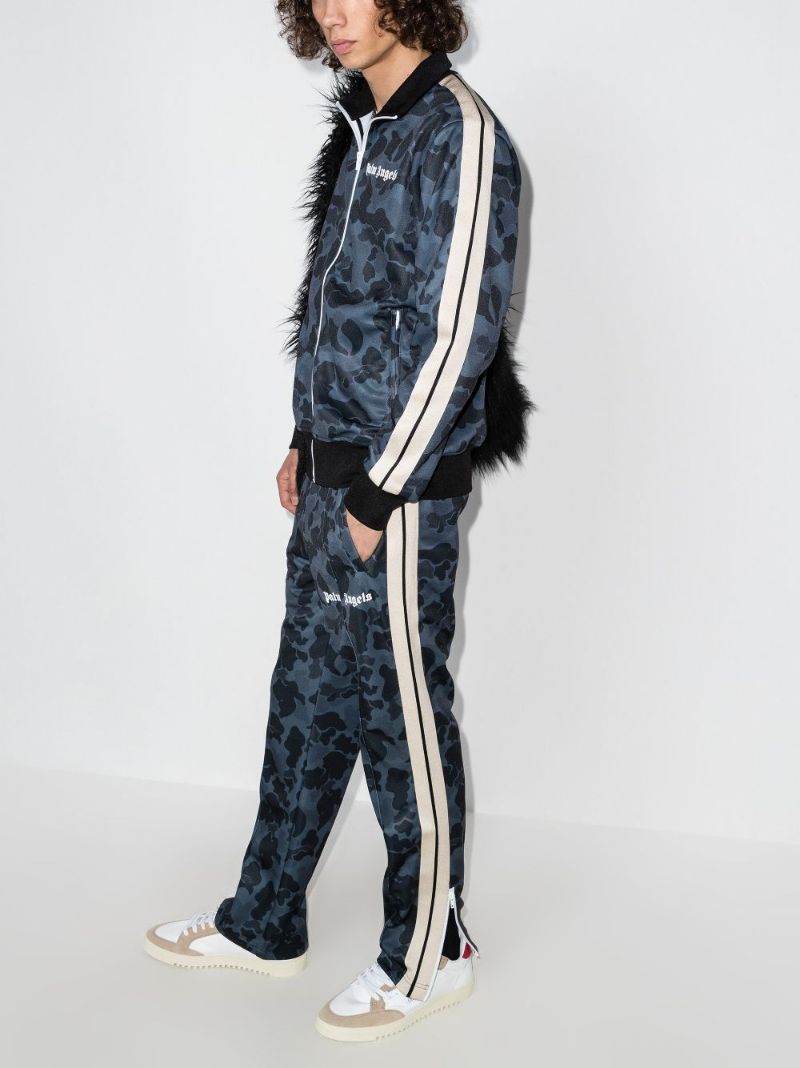 Night Camouflage Print Track Pants