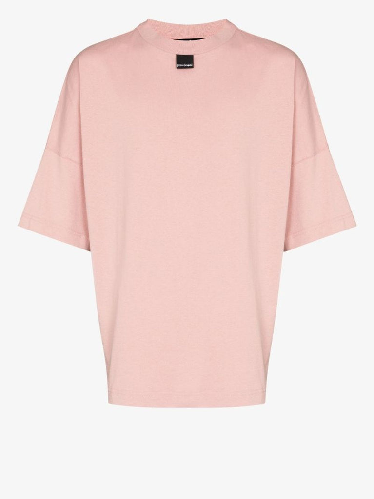 Blurred Logo Cotton T-shirt