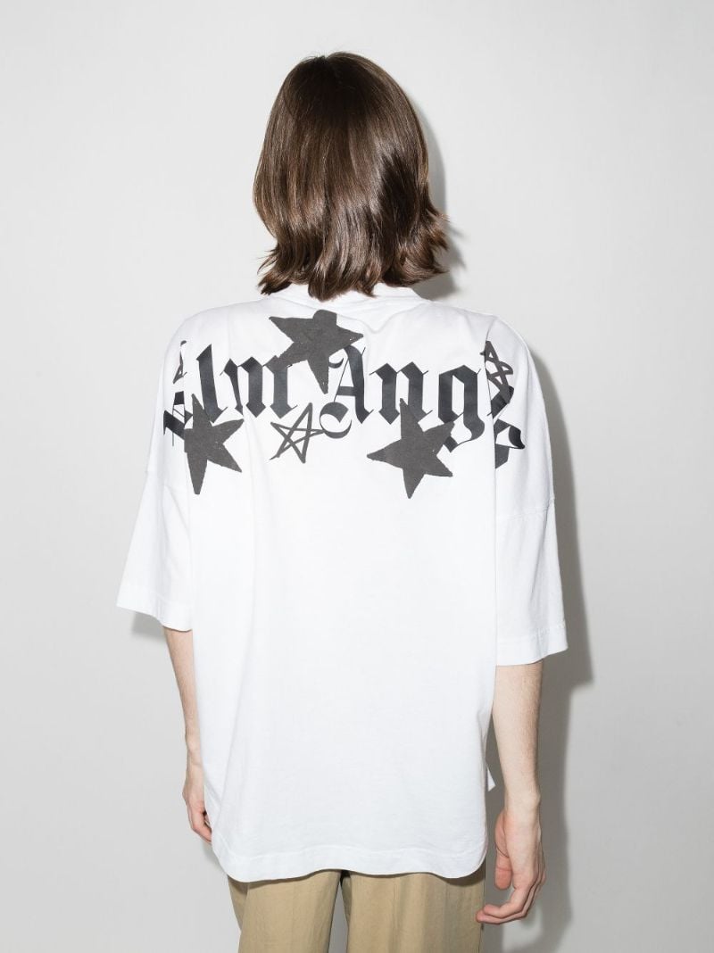 Shooting Stars Print T-shirt