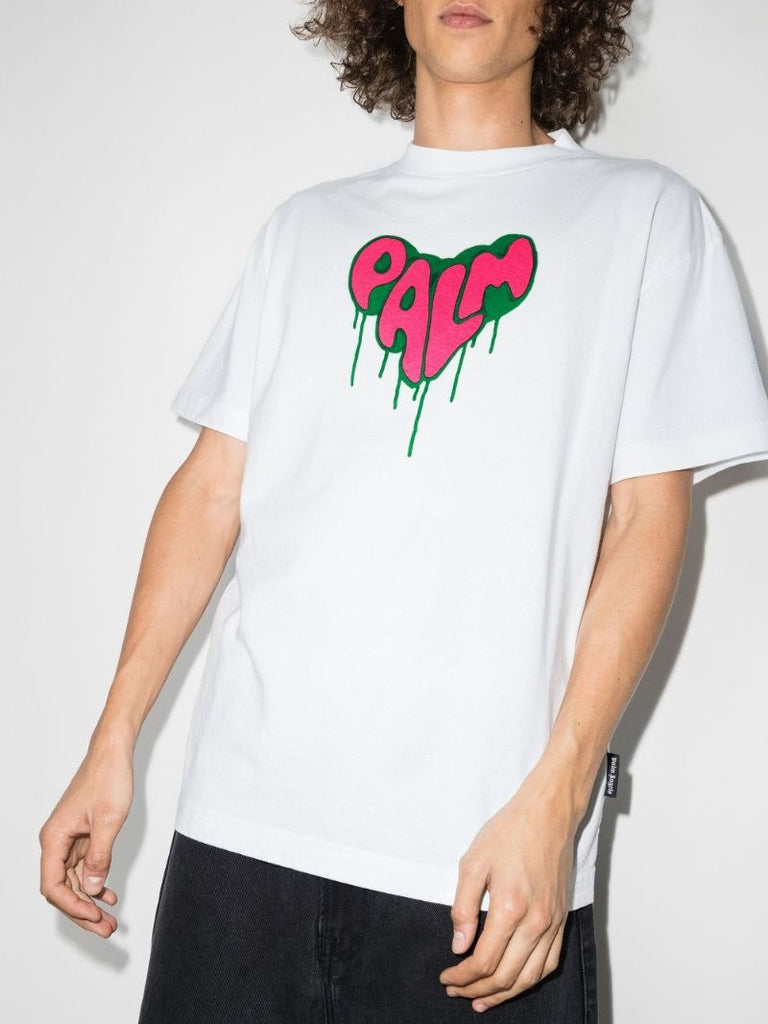 Spray Heart Cotton T-shirt