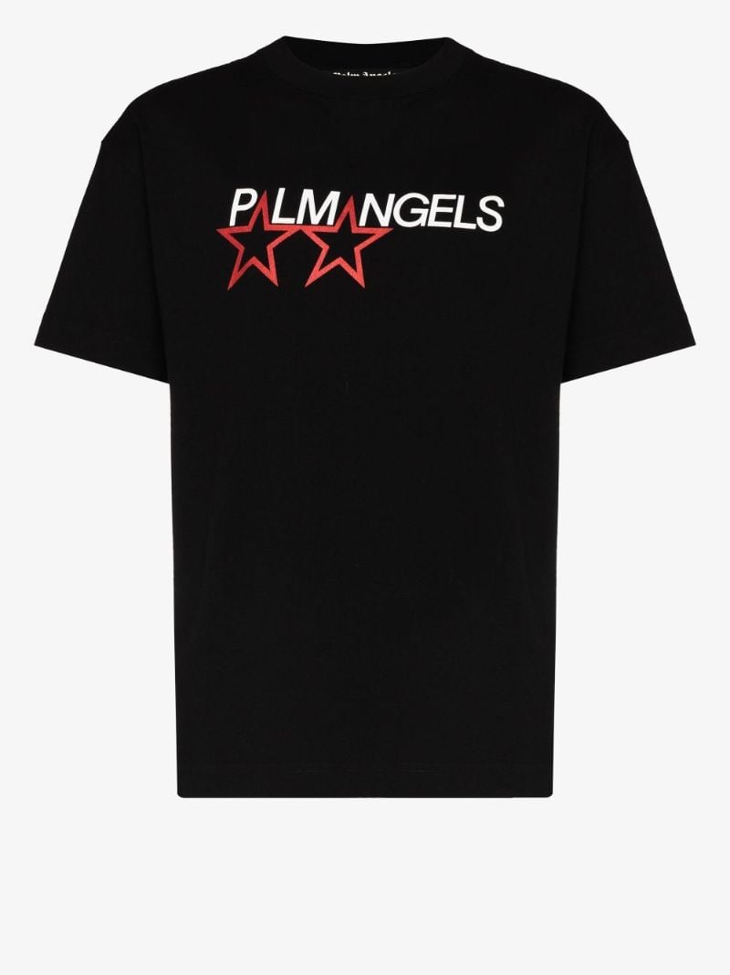 Racing Star Logo Print T-shirt