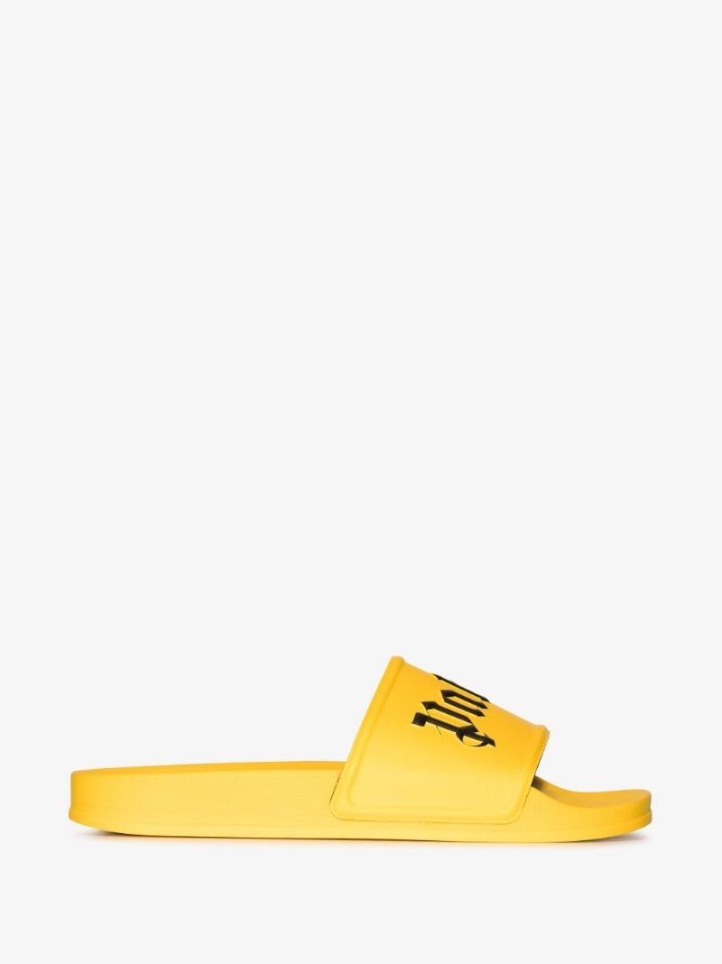 Yellow Logo Pool Sides