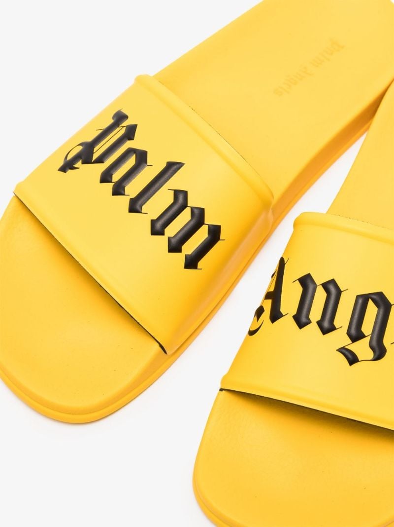 Yellow Logo Pool Sides