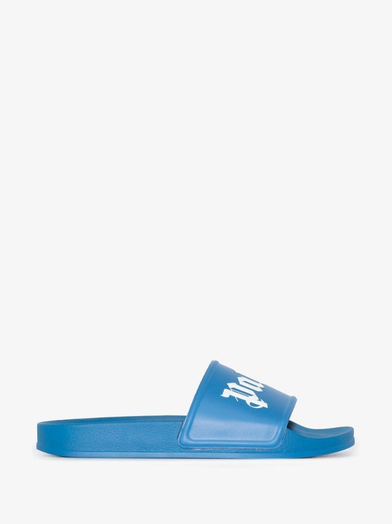 Blue Logo Slides