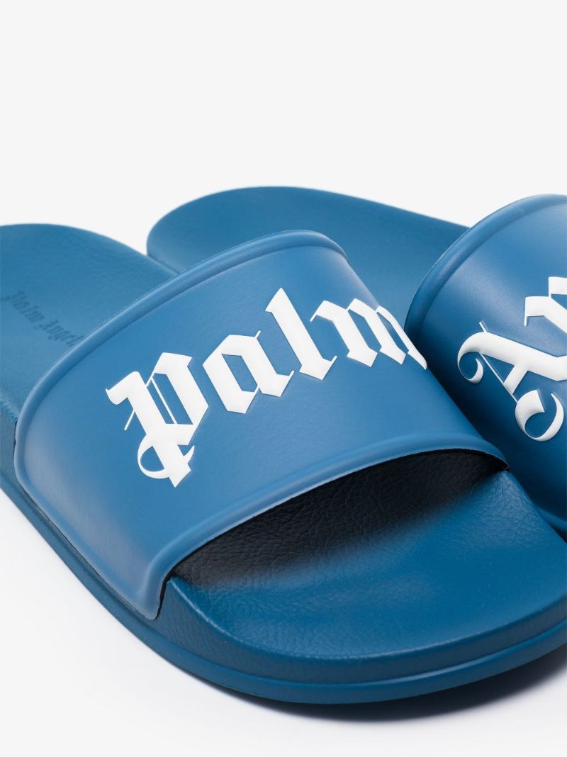 Blue Logo Slides